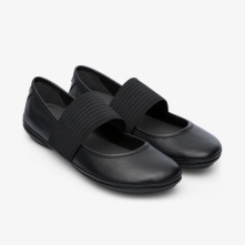 Camper Right Womens Ballerinas US-86967 Black Online Shop